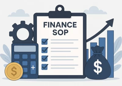 Sample: Financial Standard Operating Procedures