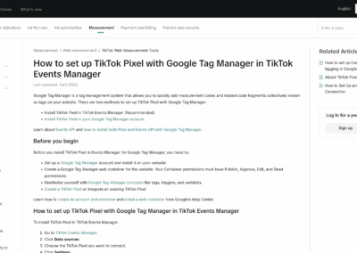 How to set up TikTok Pixel with Google Tag Manager in TikTok Events Manager