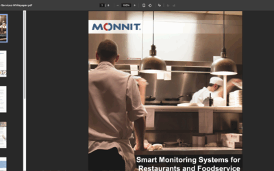 Smart Monitoring Systems for Restaurants and Foodservice